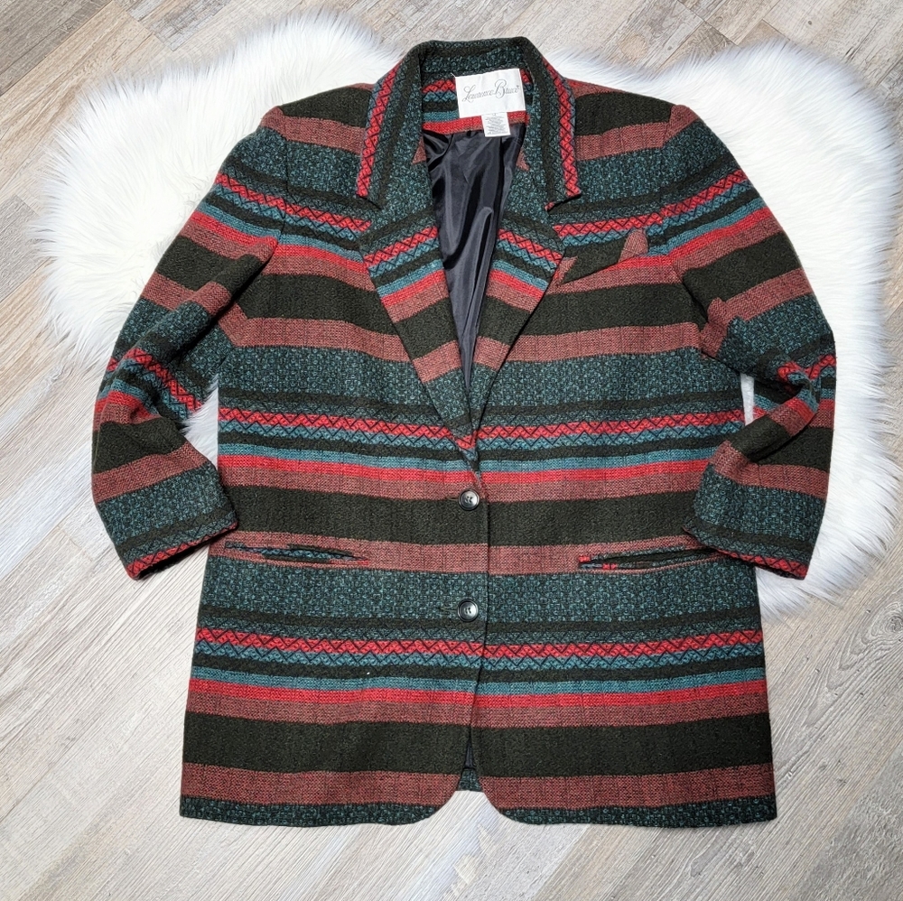Lauren Ralph Lauren Women's Striped Blazer - Multicolor